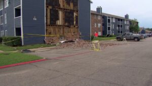 Unsafe apartment structure that could result in claims handled by apartment injury lawyers